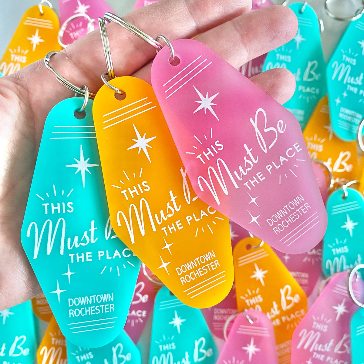 This Must Be the Place Customizable Acrylic Keychain