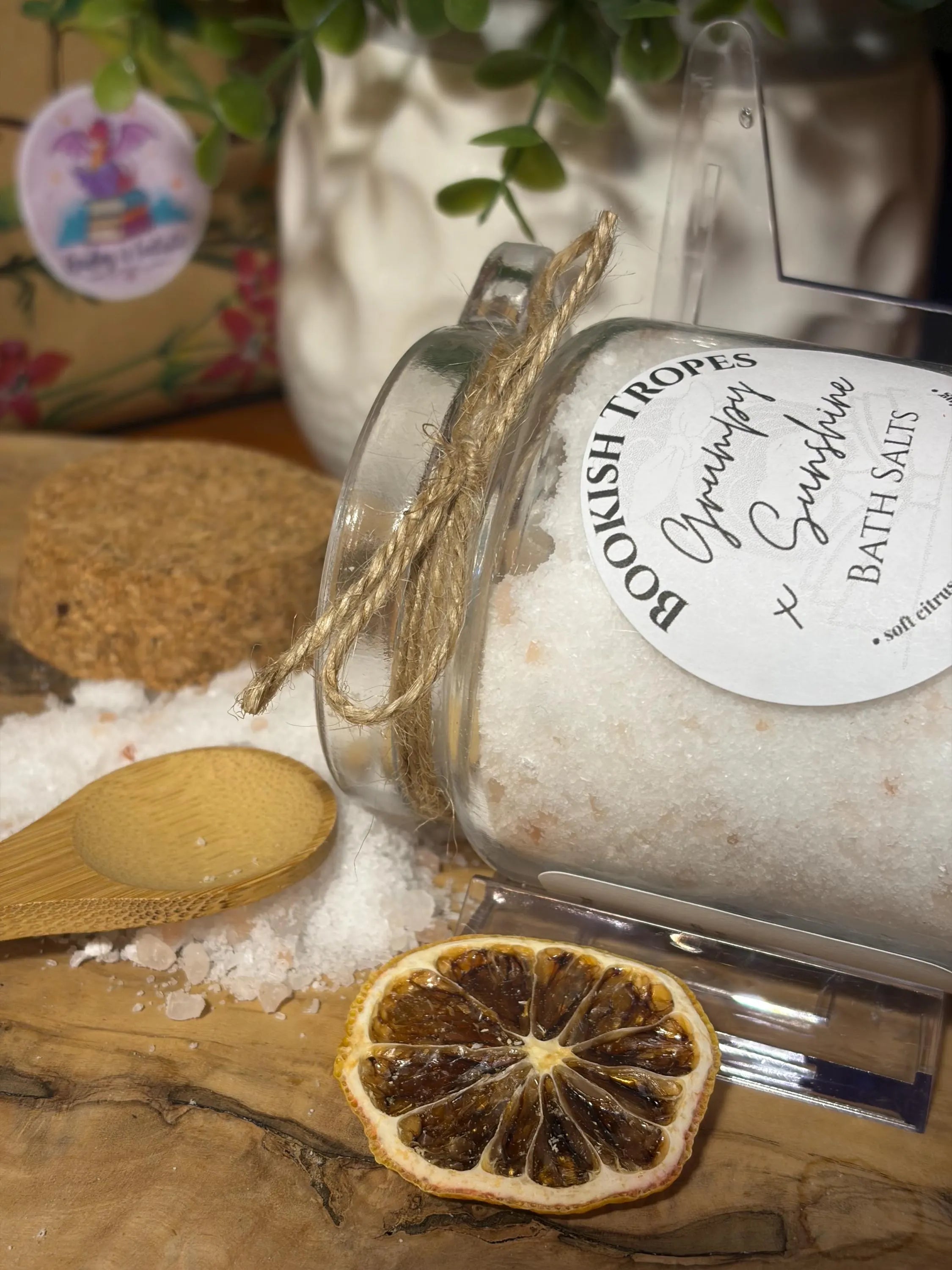 Bookish Bath Salts | Fantasy Romance Reader Self Care Soak