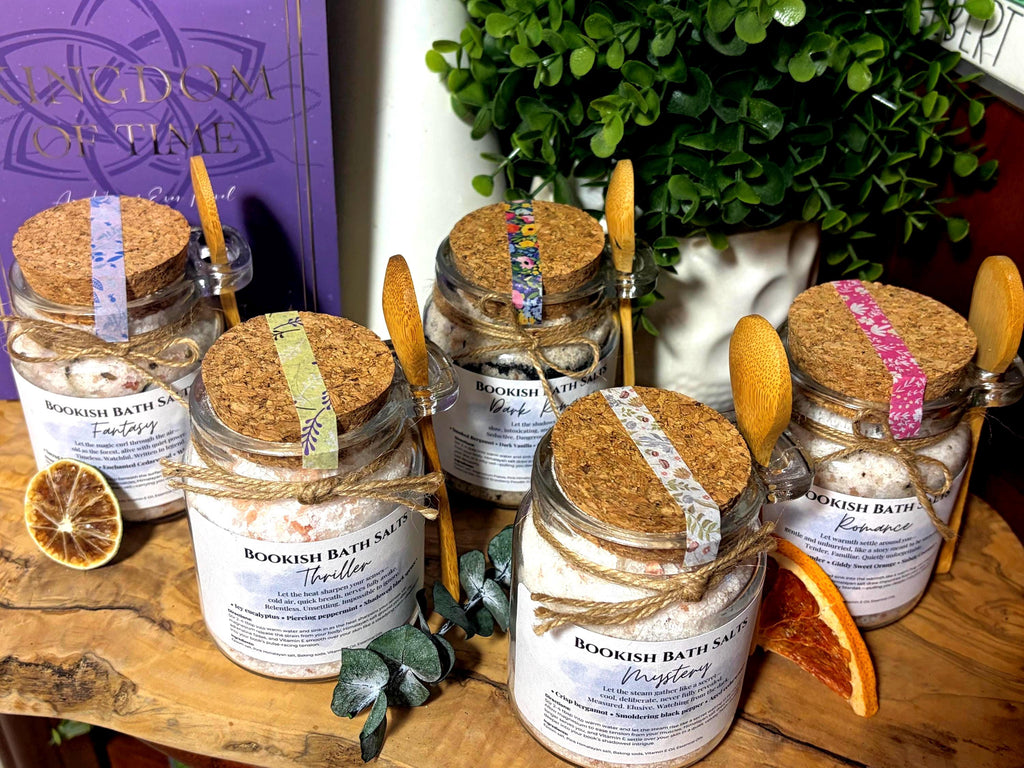 Bookish Bath Salts | Fantasy Romance Reader Self Care Soak
