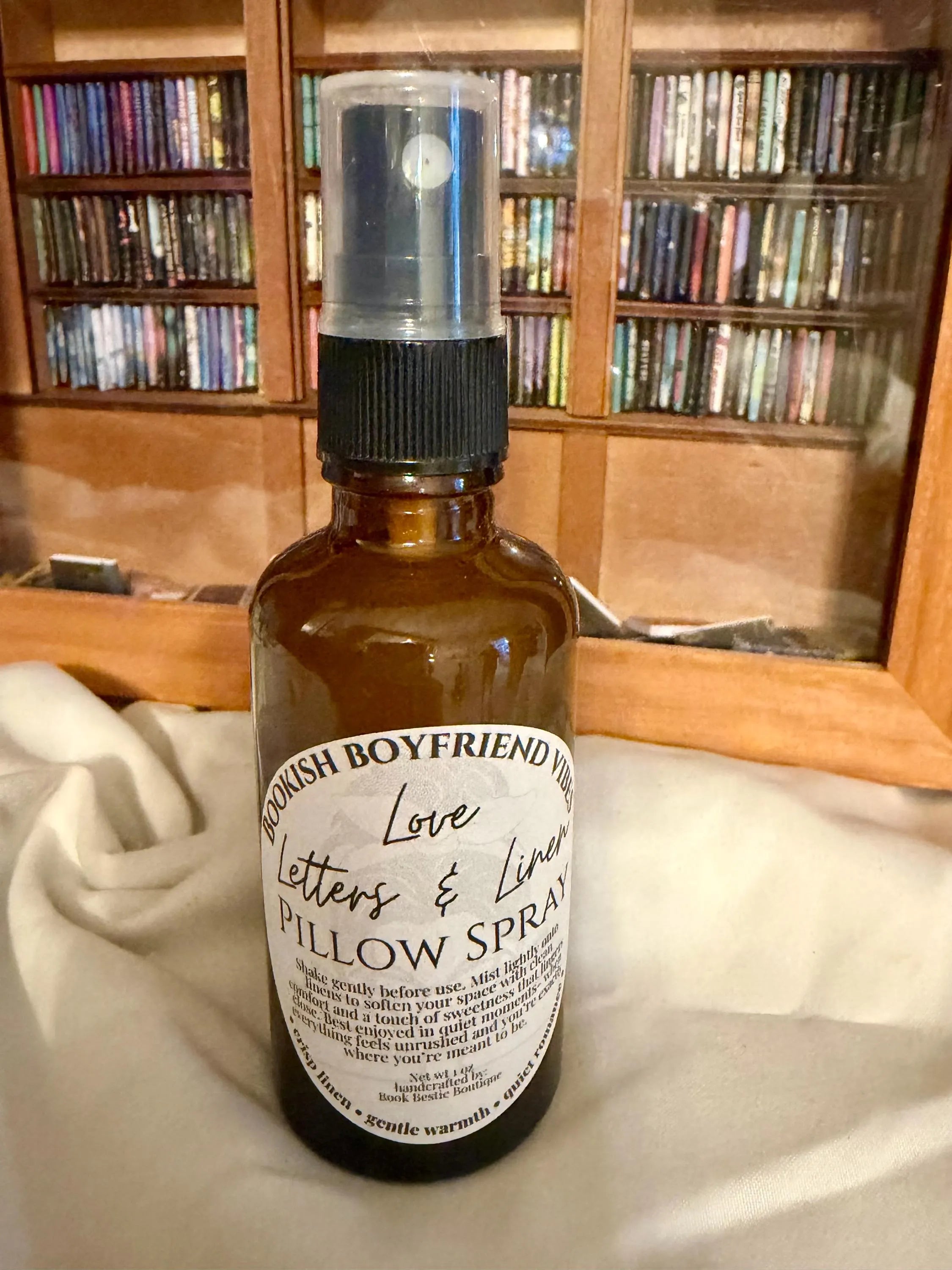 Bookish Pillow Spray | Cozy Reading Atmosphere