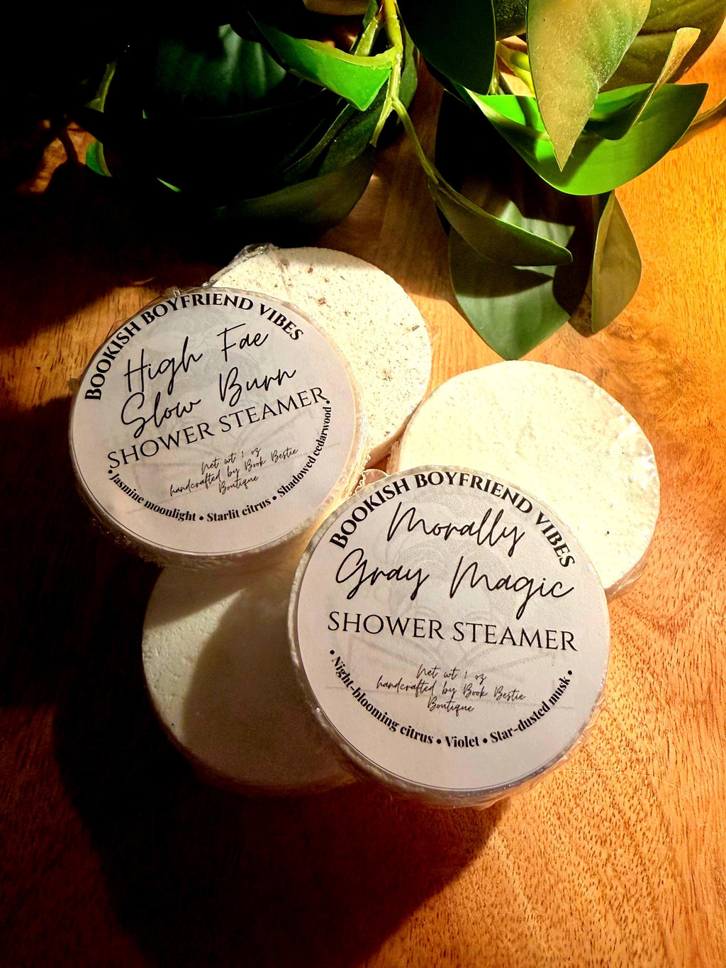 Bookish Shower Steamers | Fantasy Romance Aromatherapy Blends