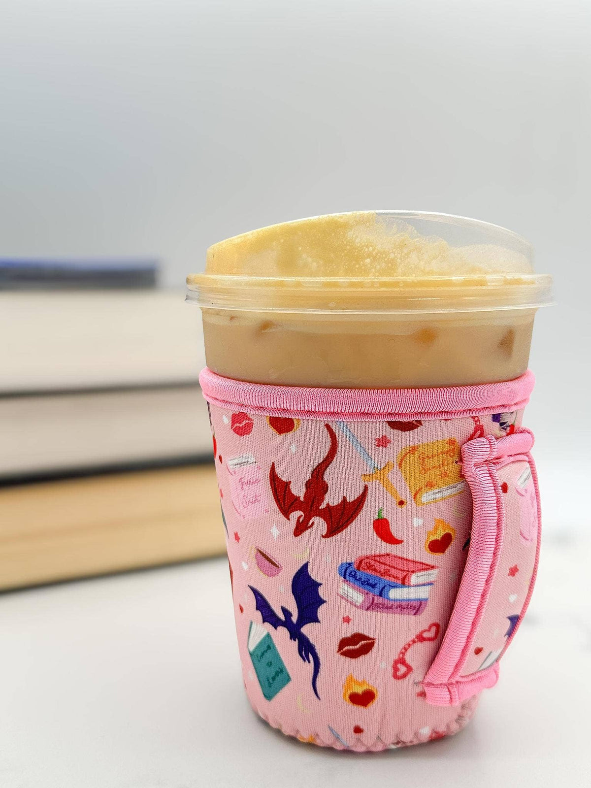 Spicy Book Club Drink Sleeve & Ice Cream Pint Insulated Sleeve