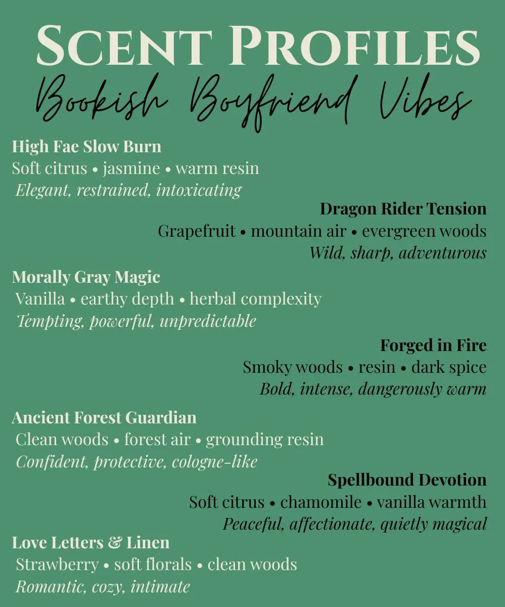 Bookish Shower Steamers | Fantasy Romance Aromatherapy Blends