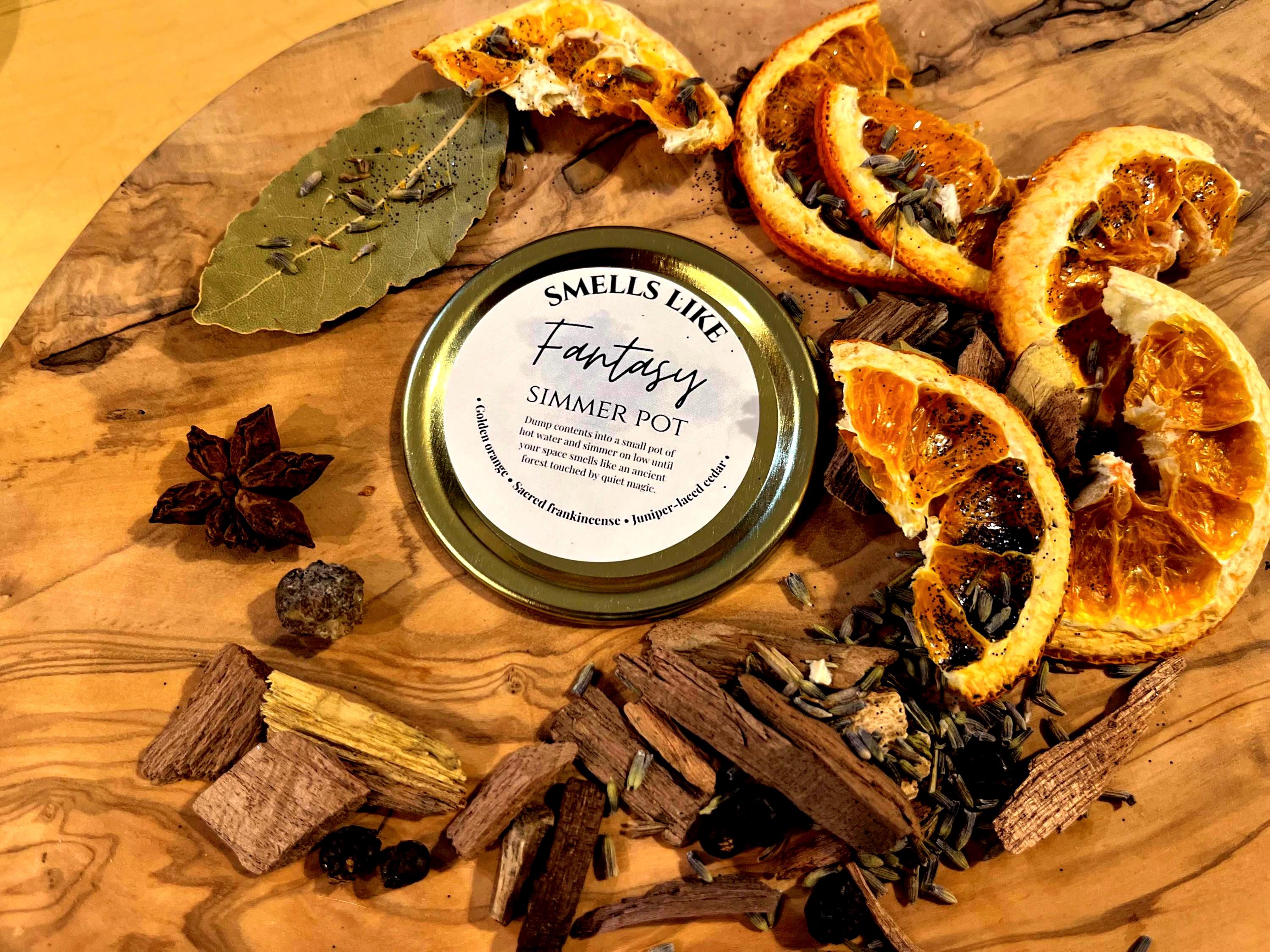 Bookish Simmer Pot | Reader Home Fragrance Blend