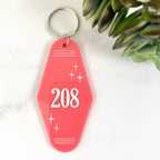 Local Area Code Custom Acrylic Keychain