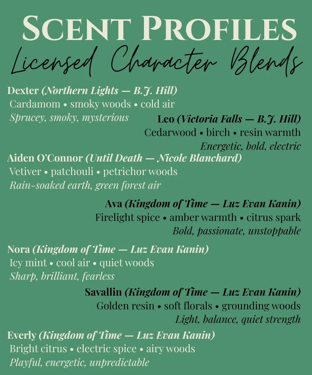 Bookish Shower Steamers | Fantasy Romance Aromatherapy Blends