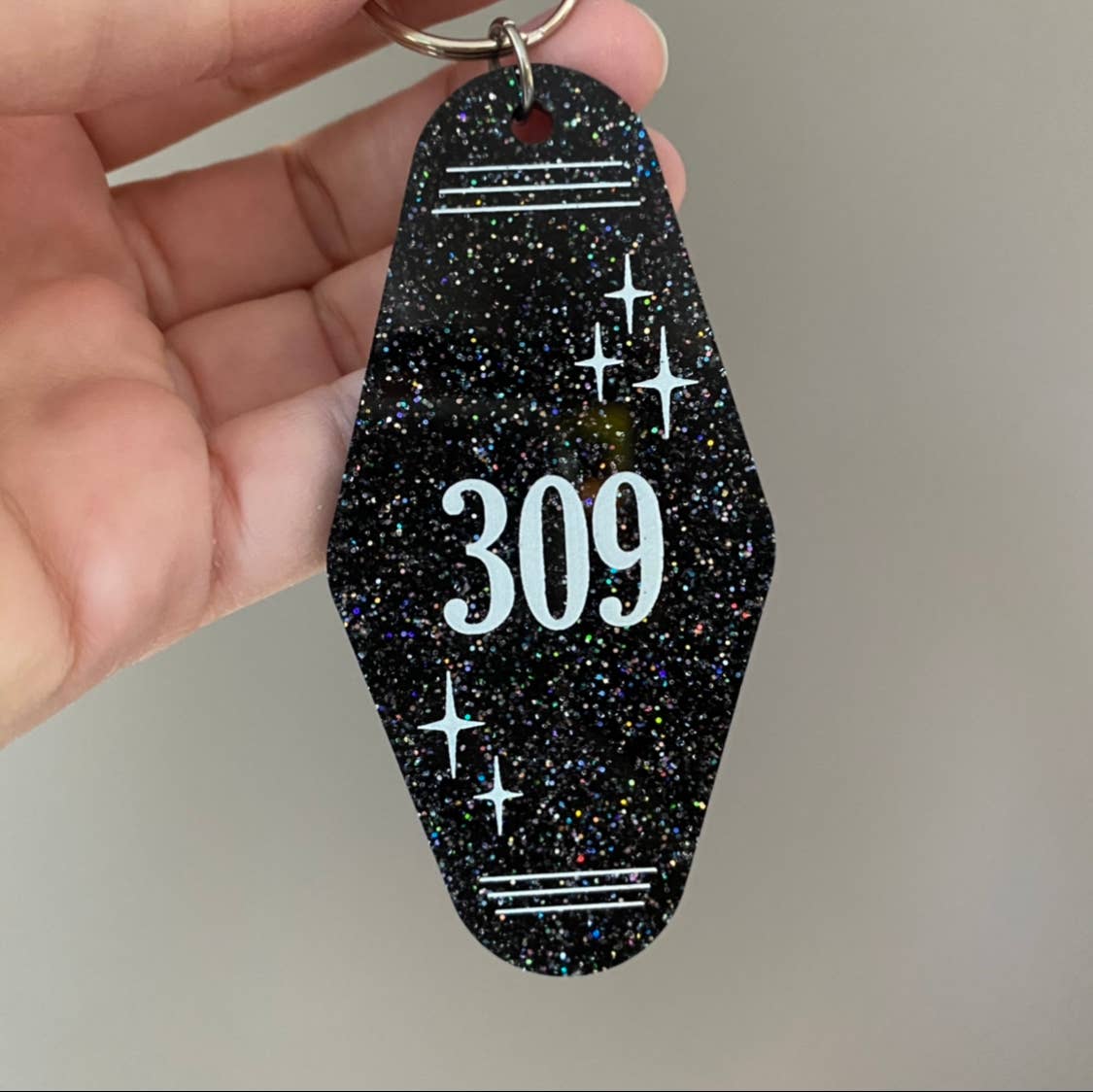 Local Area Code Custom Acrylic Keychain