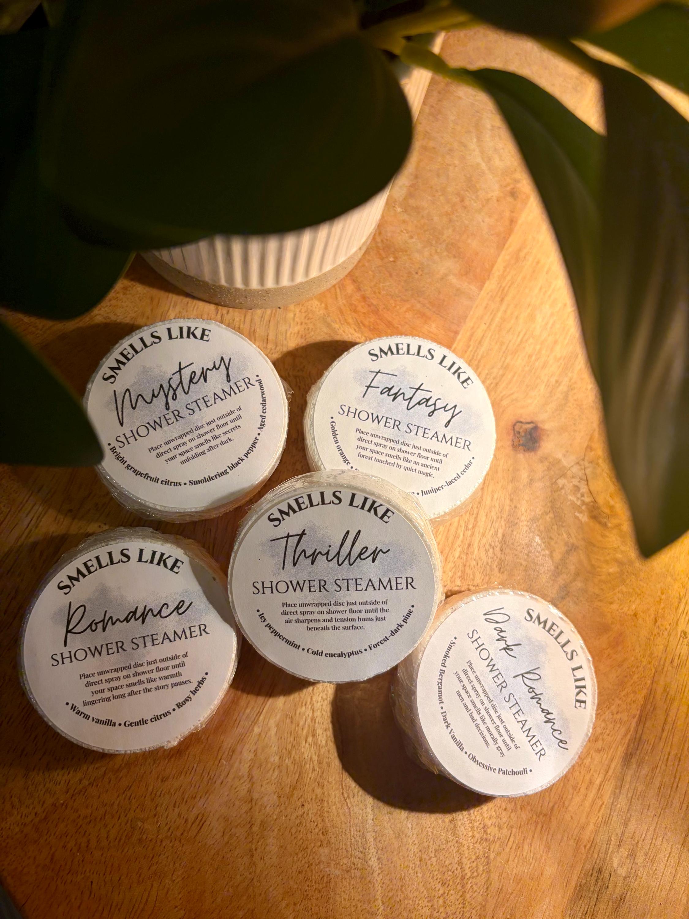 Bookish Shower Steamers | Fantasy Romance Aromatherapy Blends