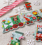 Christmas Train Shaped Floor Puzzle