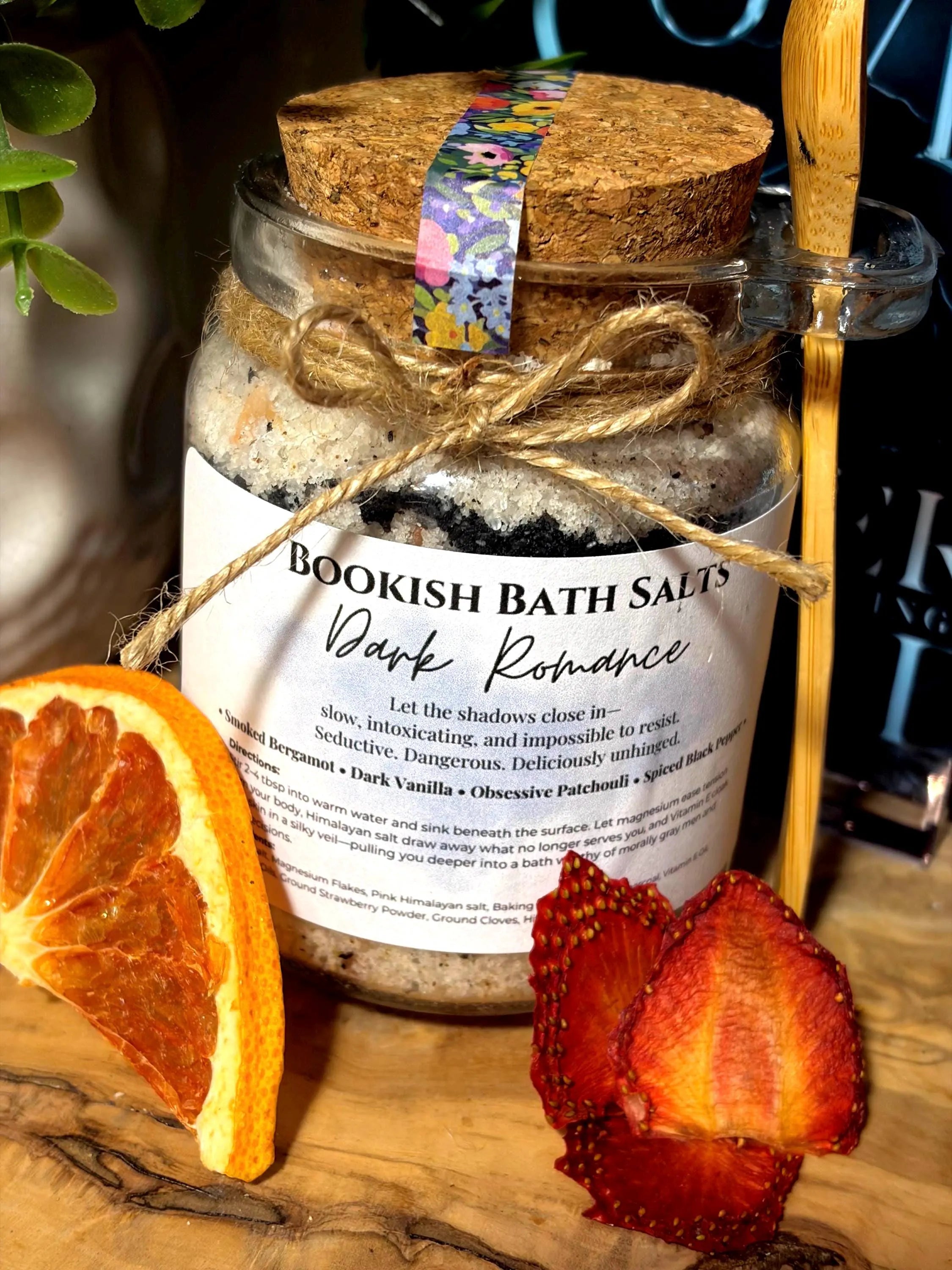 Bookish Bath Salts | Fantasy Romance Reader Self Care Soak
