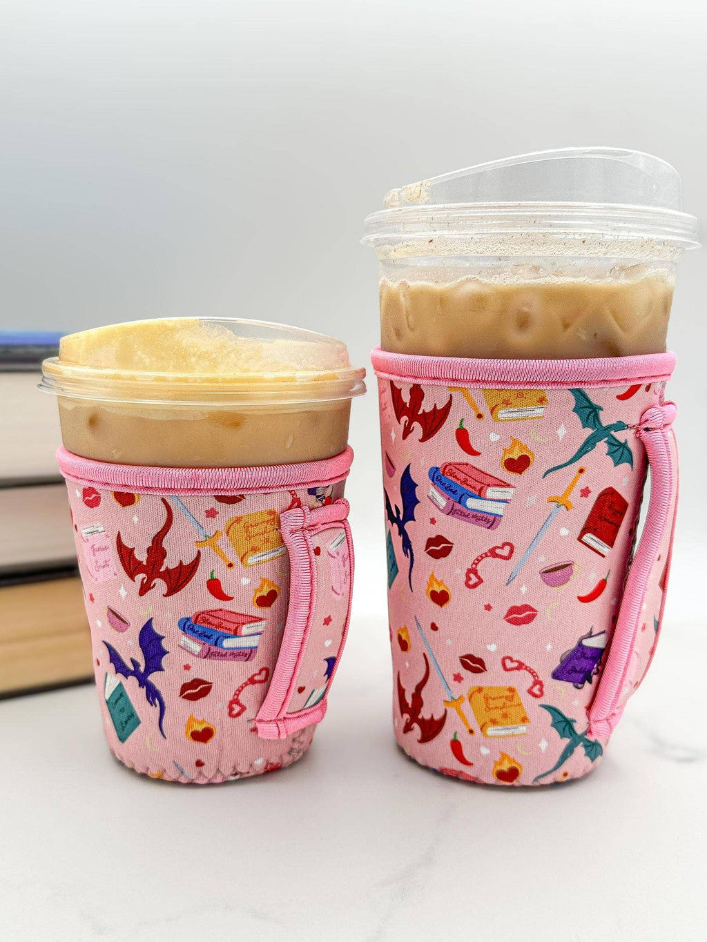 Spicy Book Club Drink Sleeve & Ice Cream Pint Insulated Sleeve