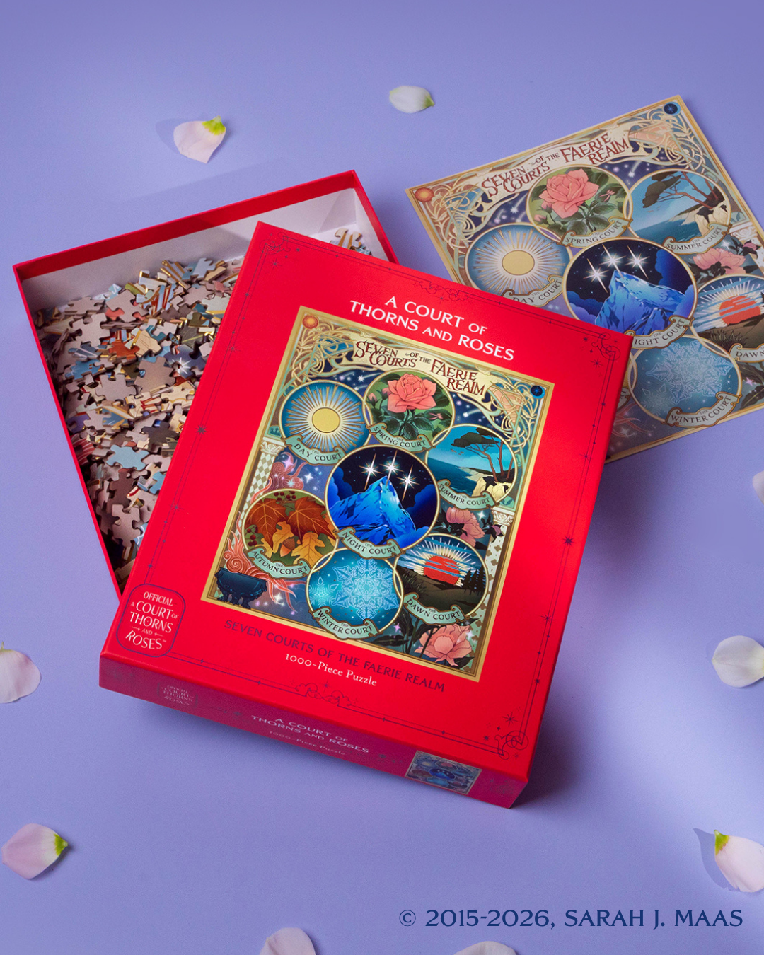 A Court of Thorns and Roses: Official Seven Courts of the Faerie Realm 1000-Piece Puzzle
