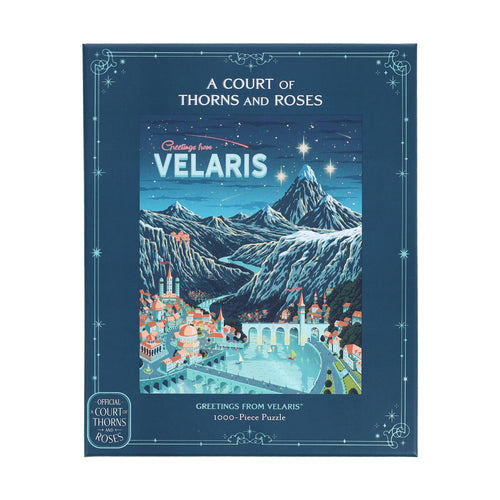 A Court of Thorns and Roses: Official Greetings from Velaris 1000-Piece Puzzle