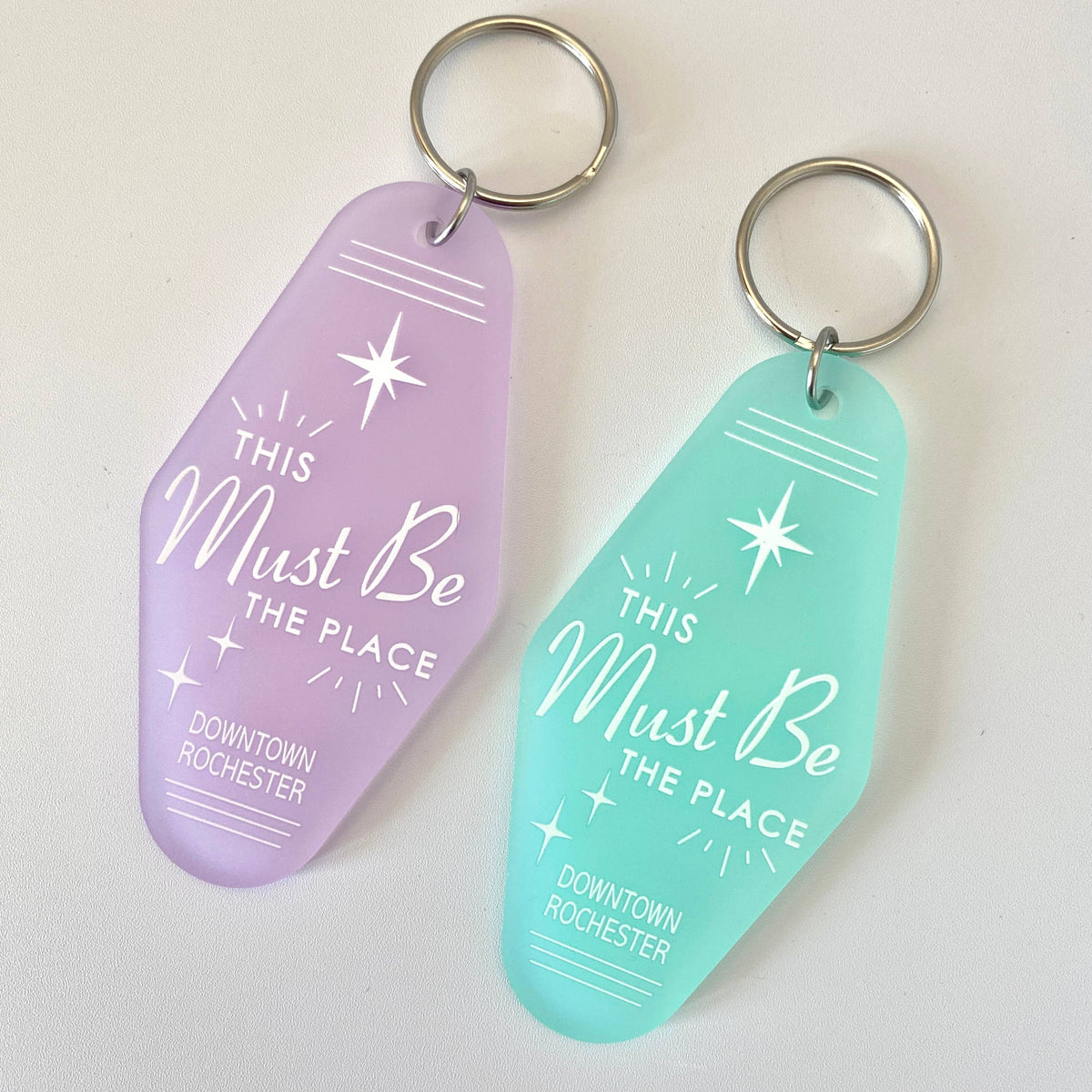This Must Be the Place Customizable Acrylic Keychain