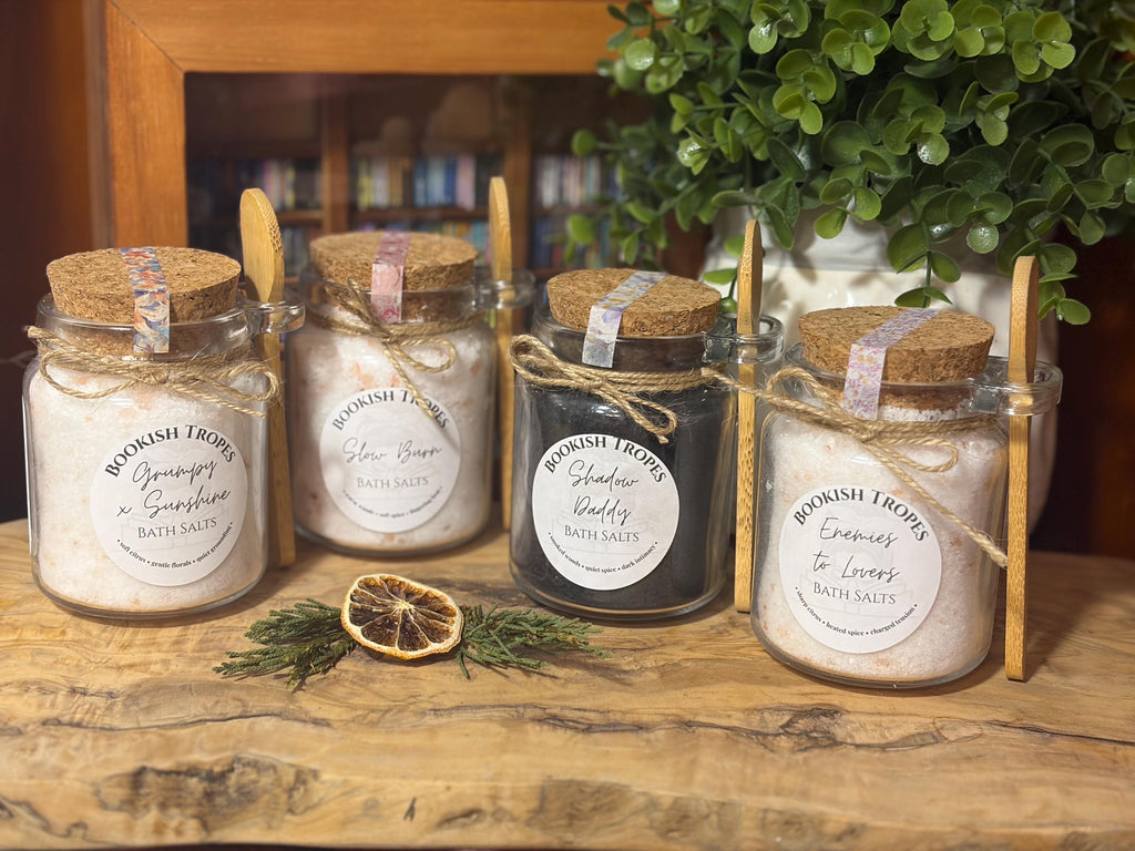 Bookish Bath Salts | Fantasy Romance Reader Self Care Soak