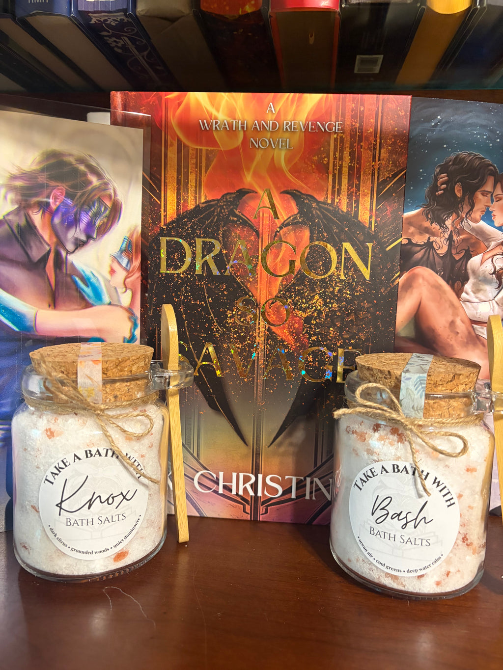 Bookish Bath Salts | Fantasy Romance Reader Self Care Soak