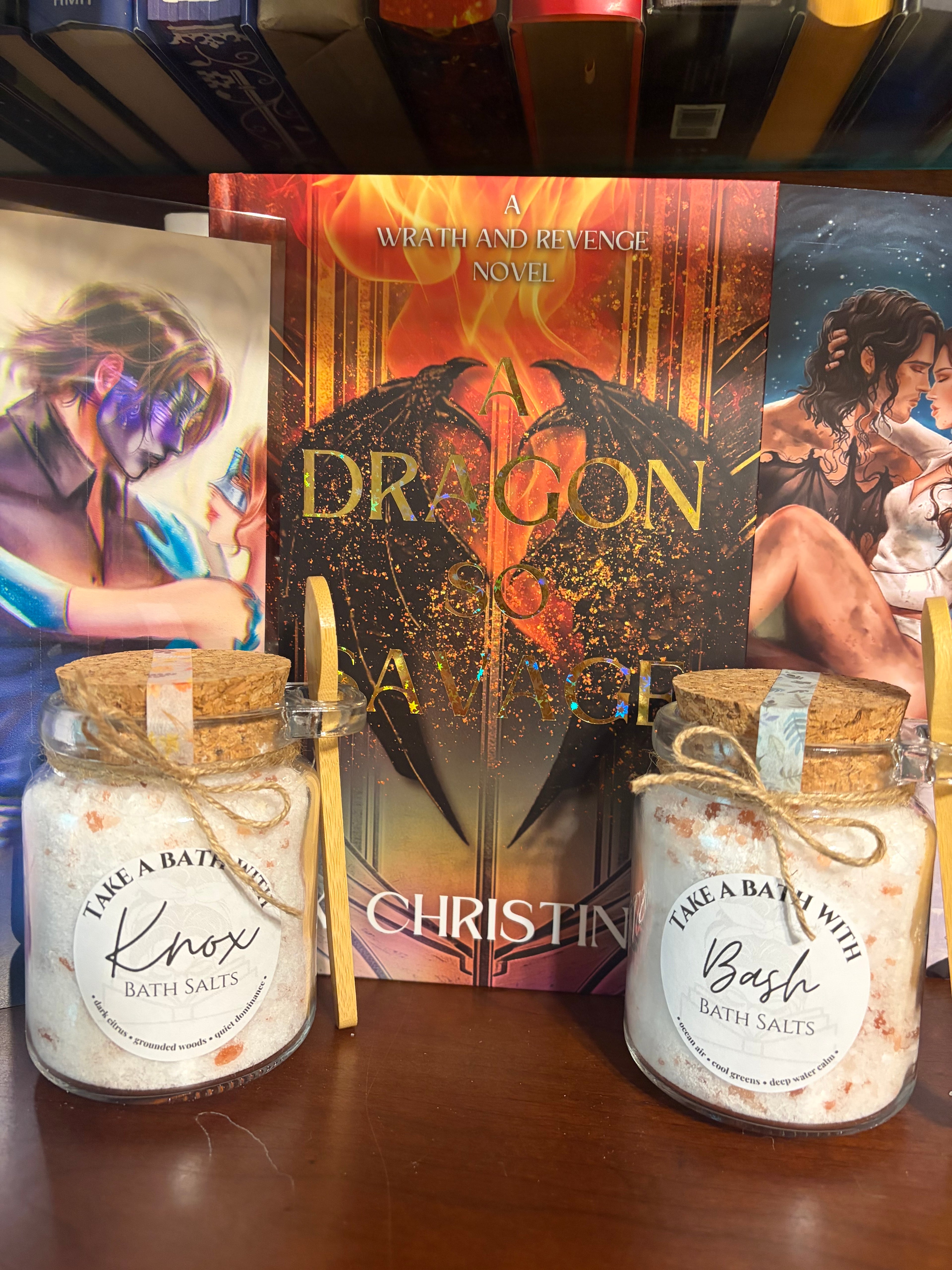 Bookish Bath Salts | Fantasy Romance Reader Self Care Soak