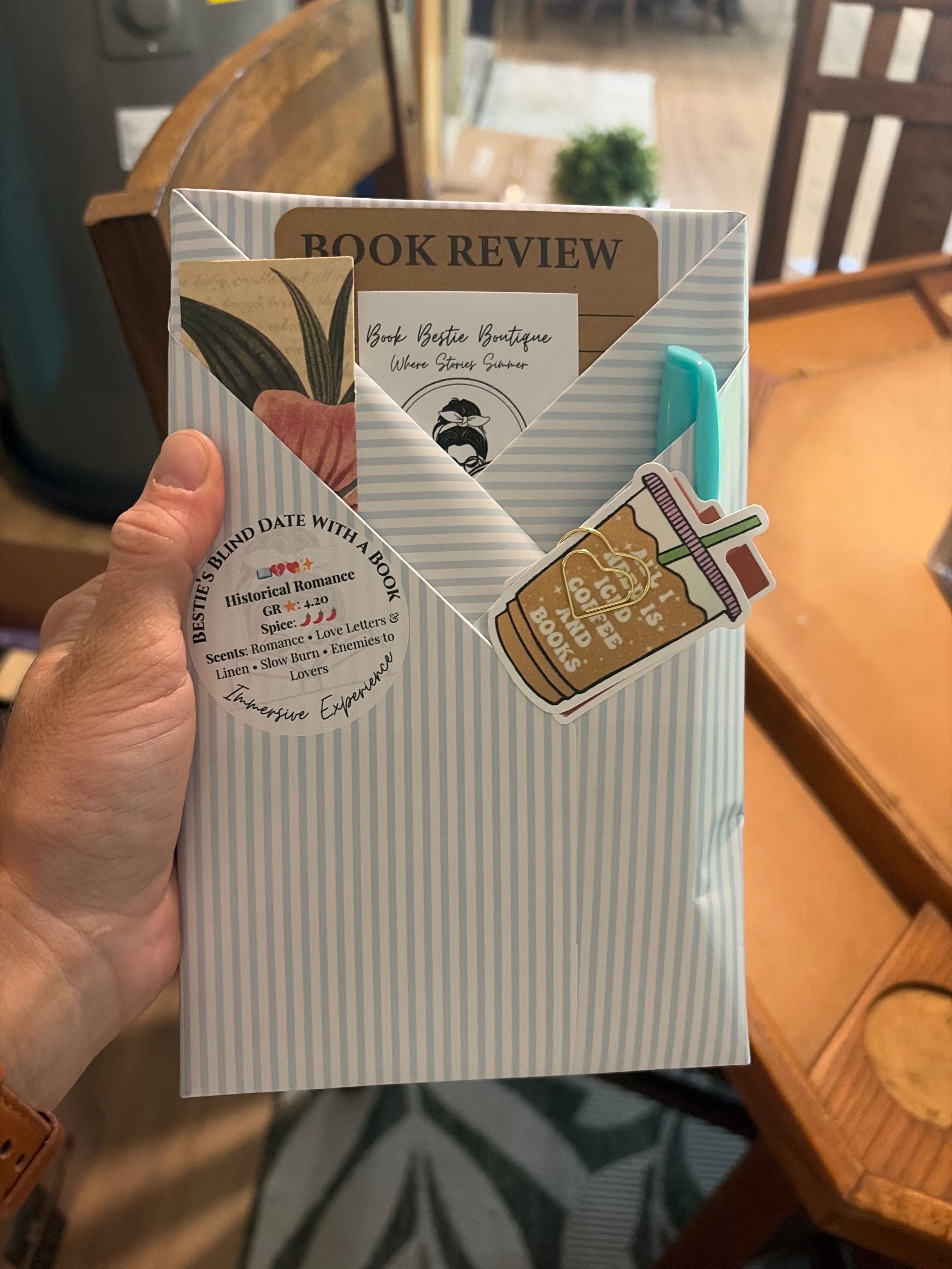Bestie's Blind Date With a Book | Immersive Reading Experience