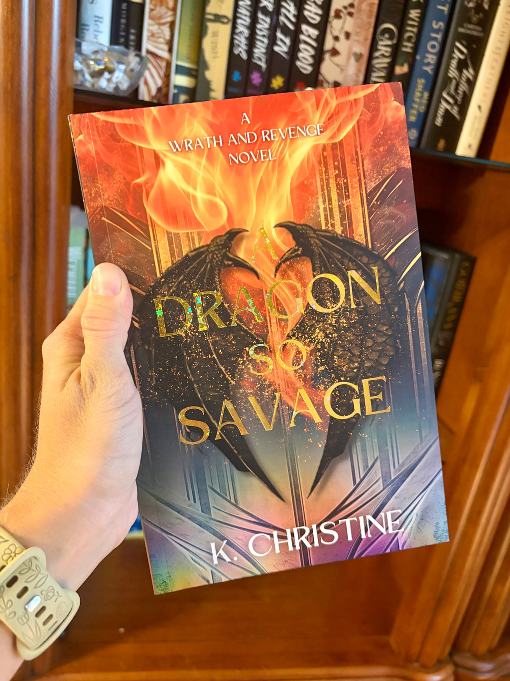 Book | A Dragon So Savage (Deluxe, Signed) by K. Christine