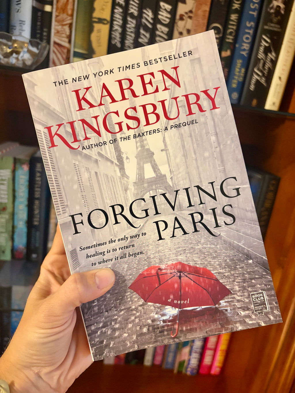 Book | Forgiving Paris by Karen Kingsbury