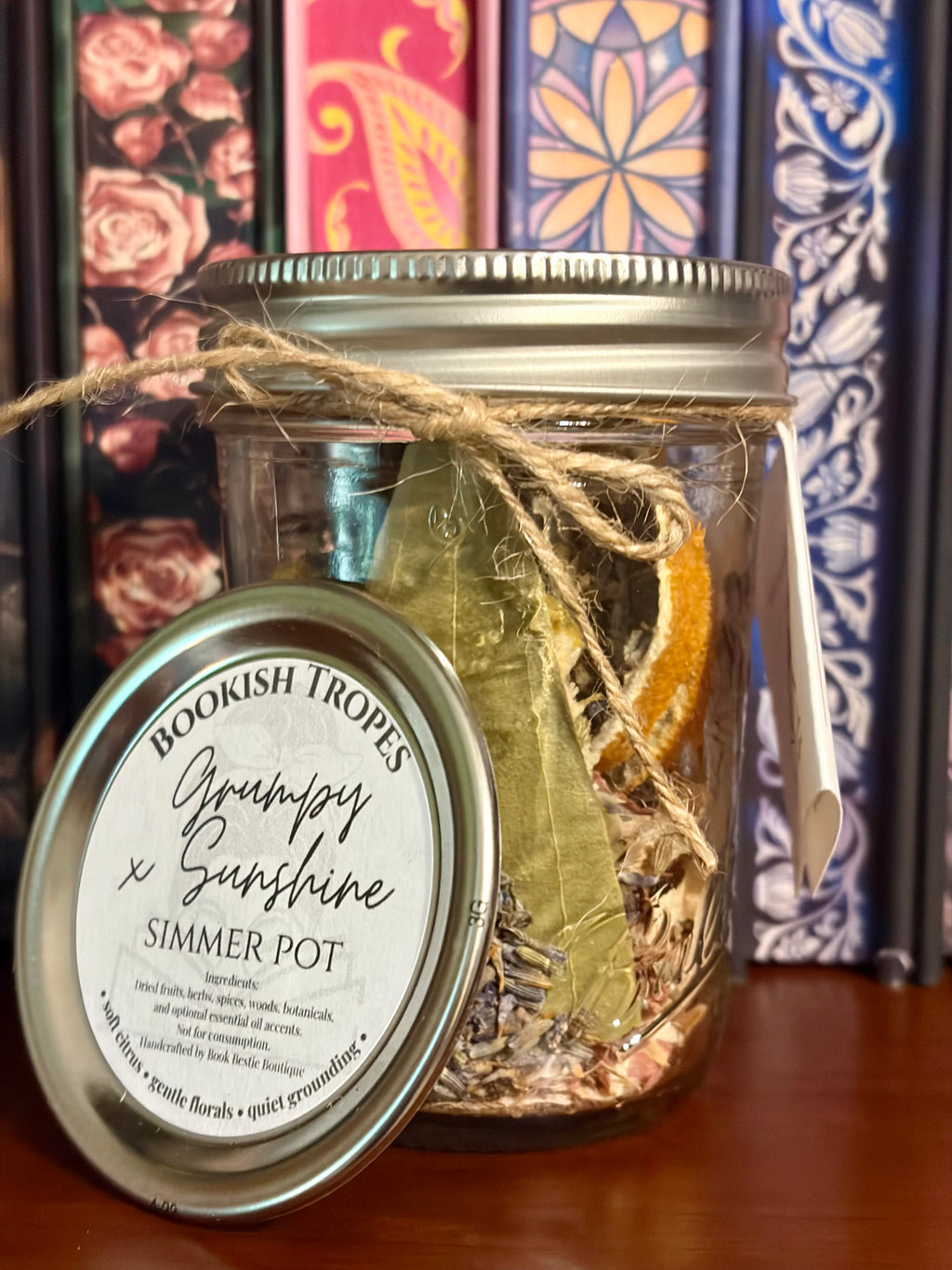 Bookish Simmer Pot | Grumpy x Sunshine