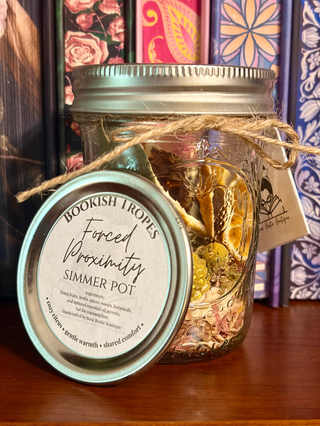 Bookish Simmer Pot | Forced Proximity