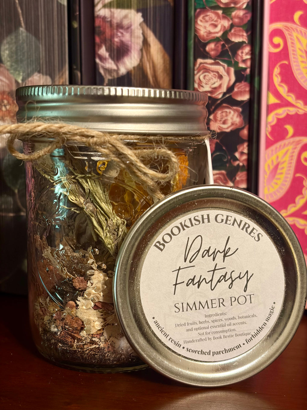 Bookish Simmer Pot | Dark Fantasy