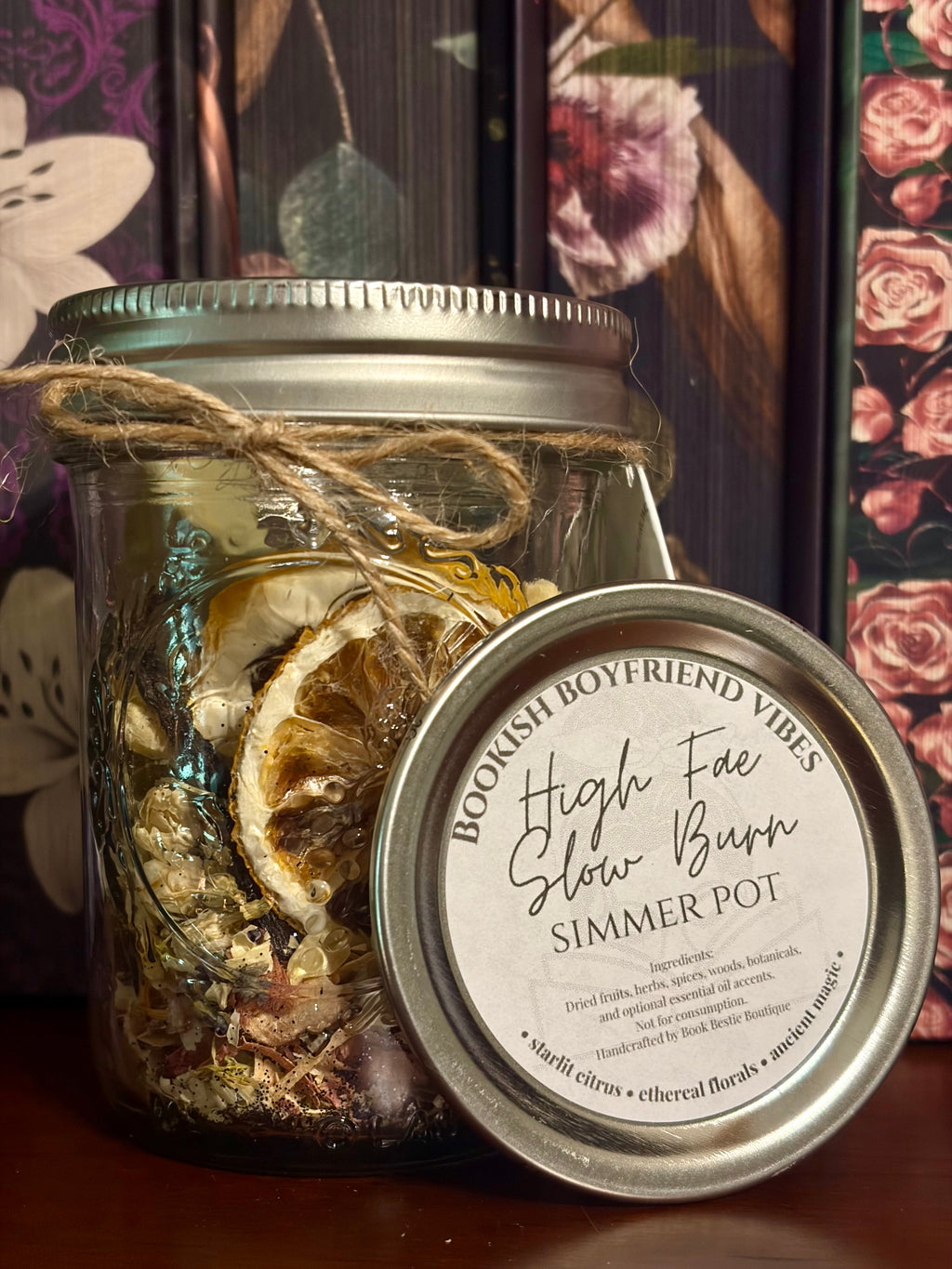 Bookish Simmer Pot | High Fae Slow Burn
