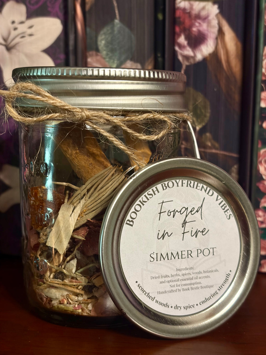 Bookish Simmer Pot | Forged in Fire