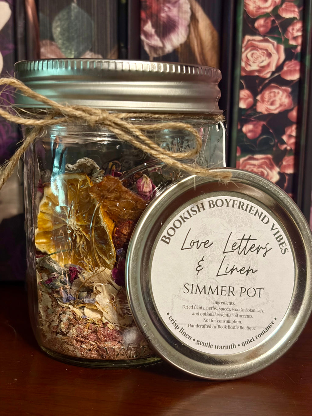 Bookish Simmer Pot | Love Letters & Linnen