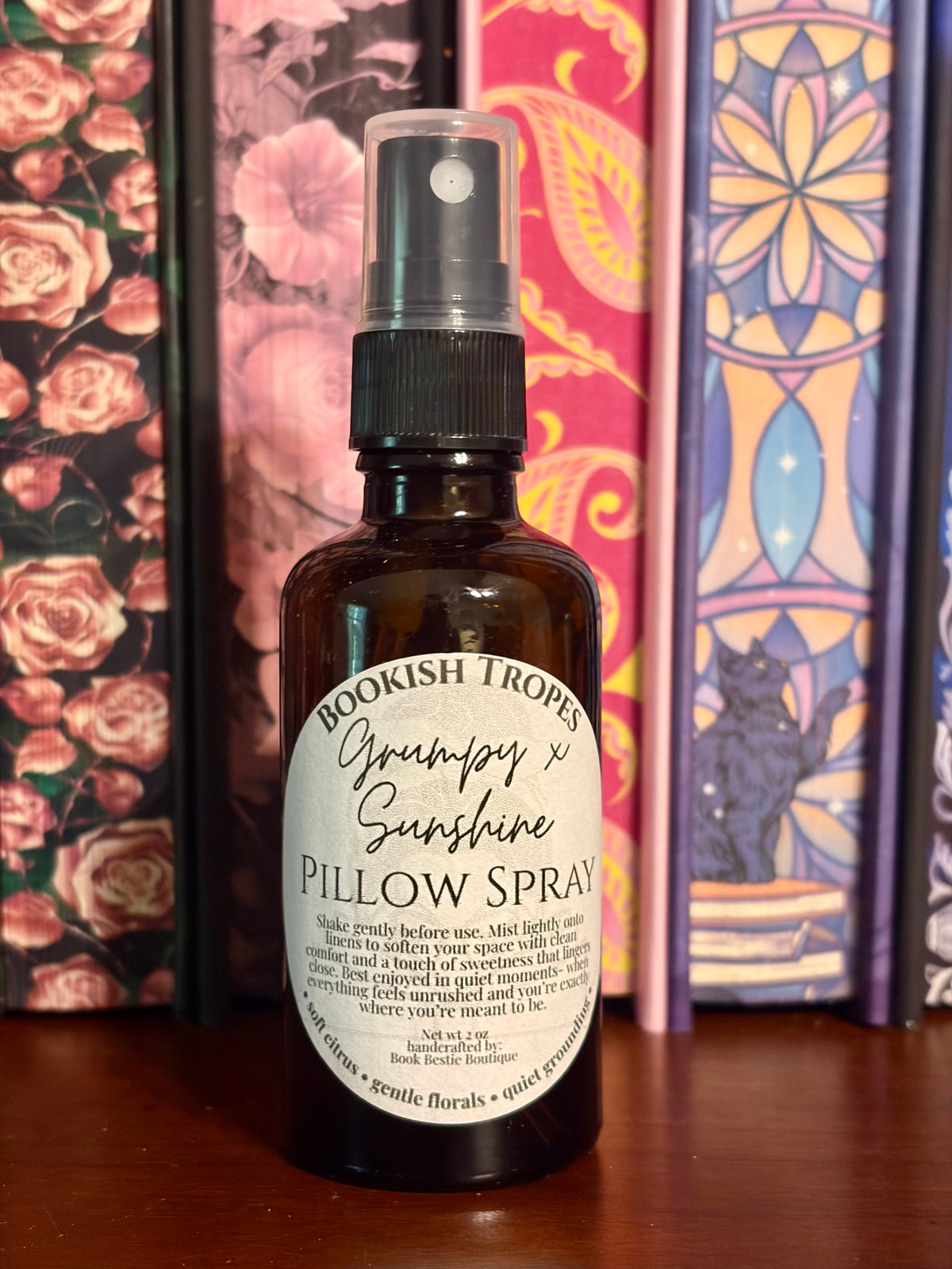 Bookish Pillow Spray | Grumpy x Sunshine