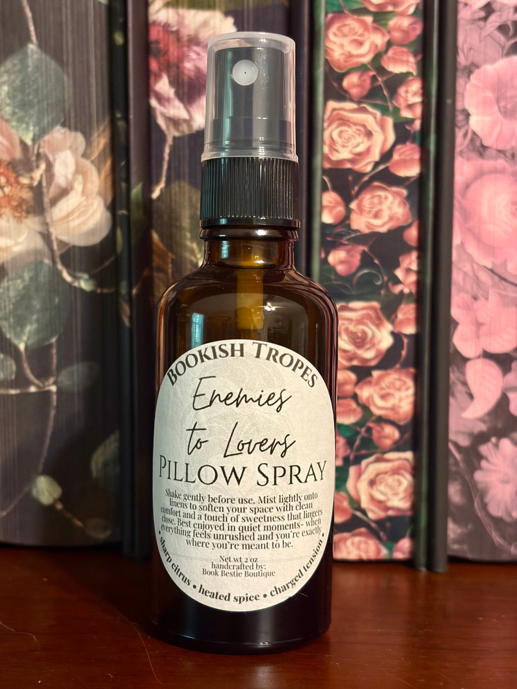 Bookish Pillow Spray | Enemies to Lovers