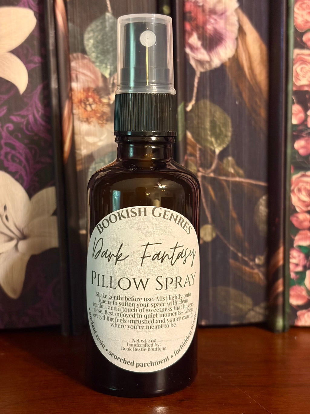 Bookish Pillow Spray | Dark Fantasy