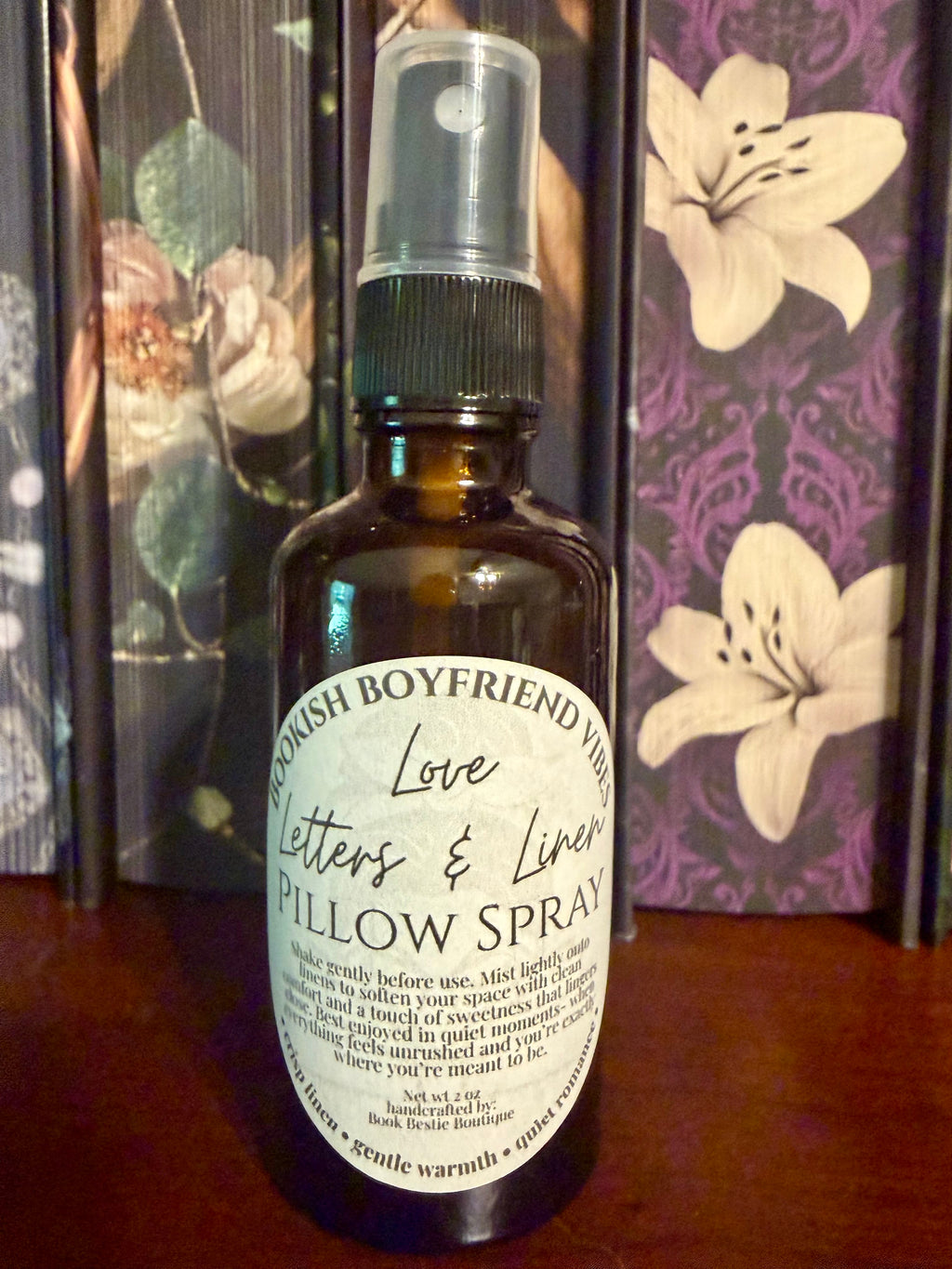 Bookish Pillow Spray | Love Letters & Linnen