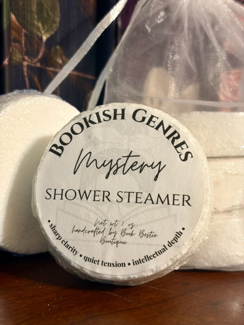 Bookish Shower Steamers | Mystery