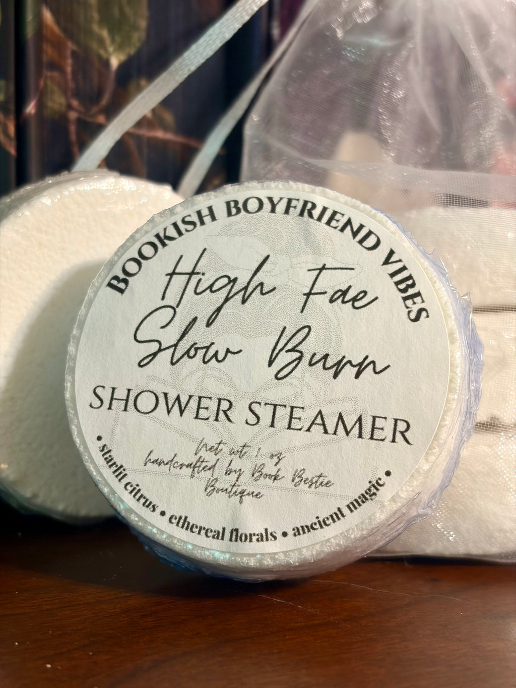 Bookish Shower Steamers | High Fae Slow Burn