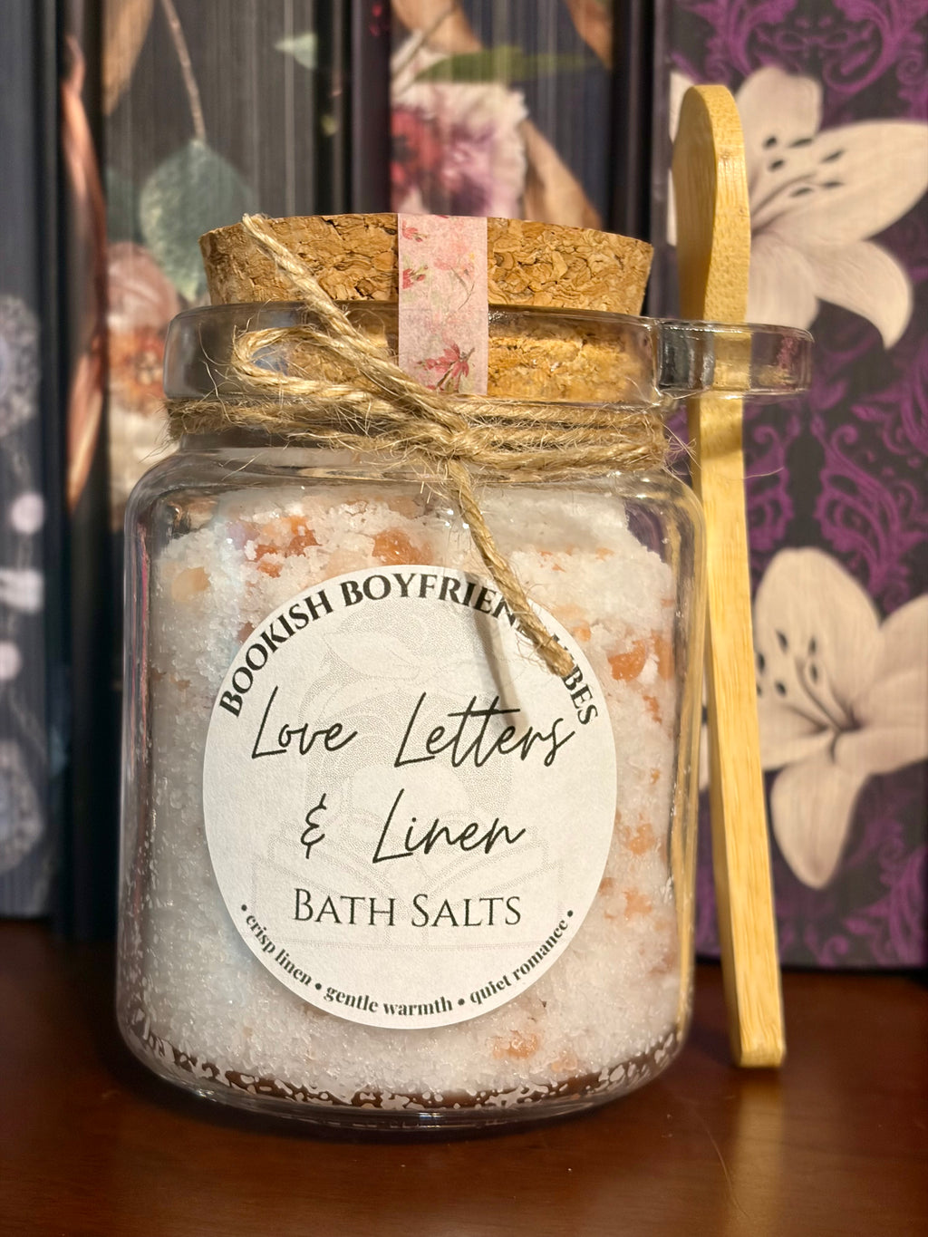 Bookish Bath Salts | Love Letters & Linnen