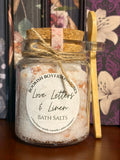 Bookish Bath Salts | Love Letters & Linnen