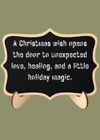 Book | My Christmas Wish (Signed) by Jordan Bates