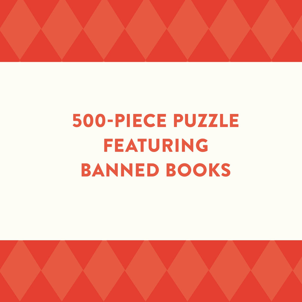 Bibliophile Banned Books 500-Piece Puzzle