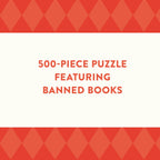 Bibliophile Banned Books 500-Piece Puzzle