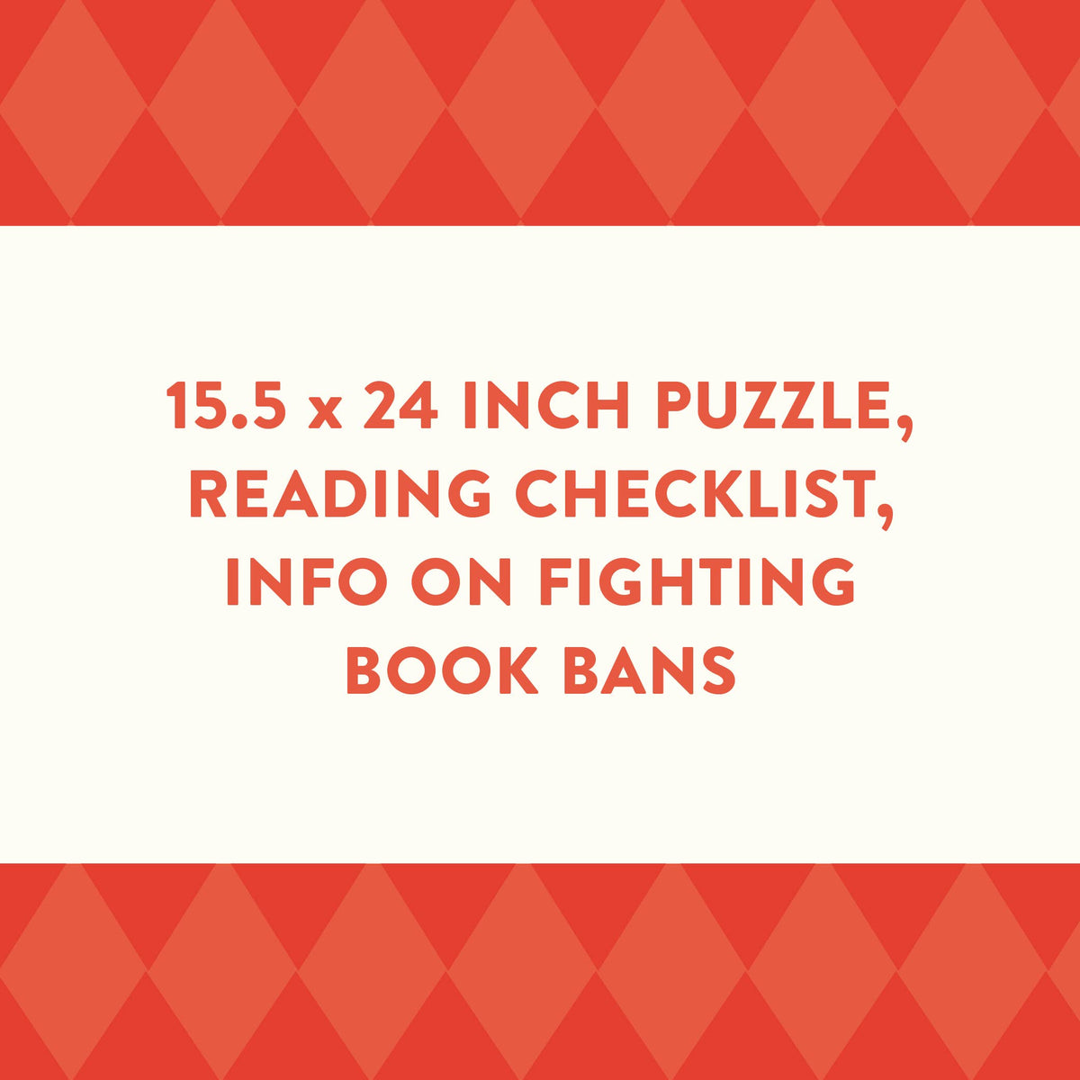 Bibliophile Banned Books 500-Piece Puzzle
