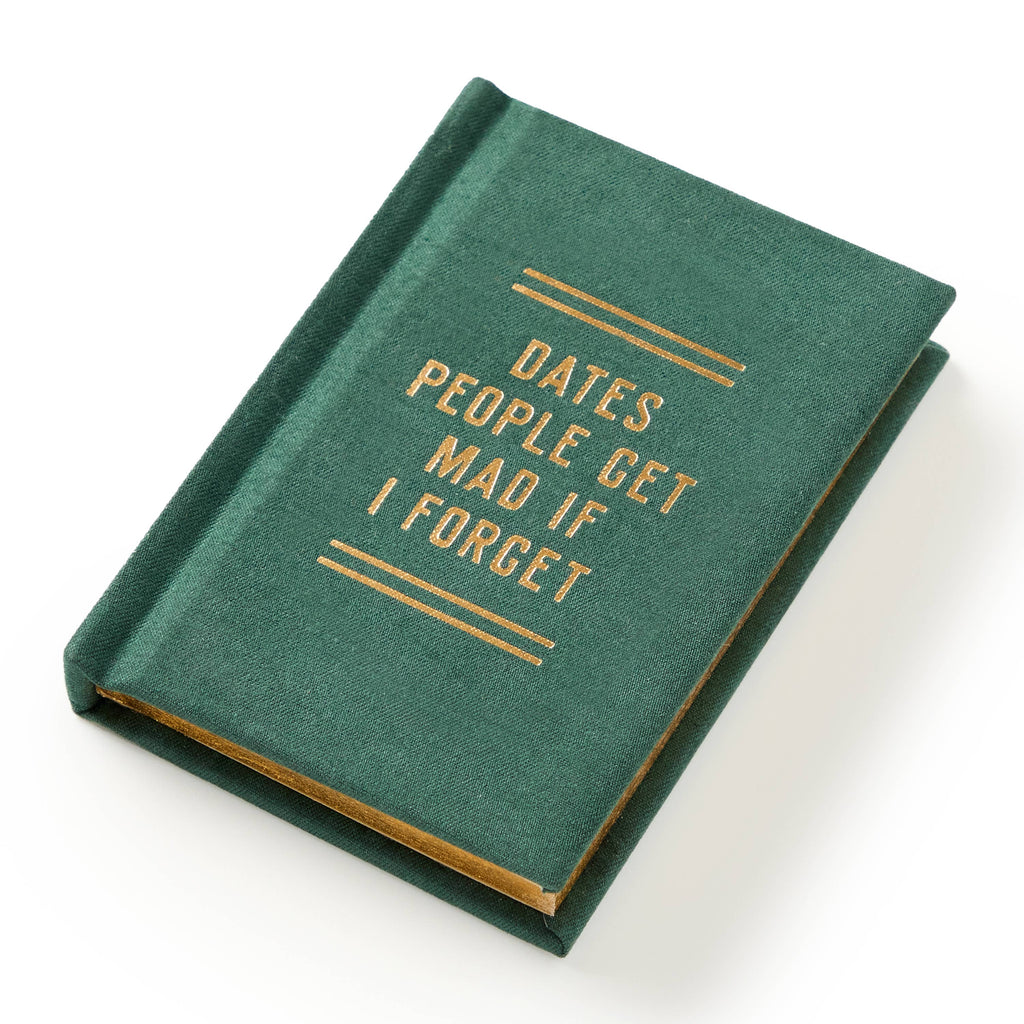 Brass Monkey Dates People Get Mad If I Forget Tiny Diary