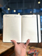Until Darkness Claims Us Fantasy Silver Foil Journal (A5)