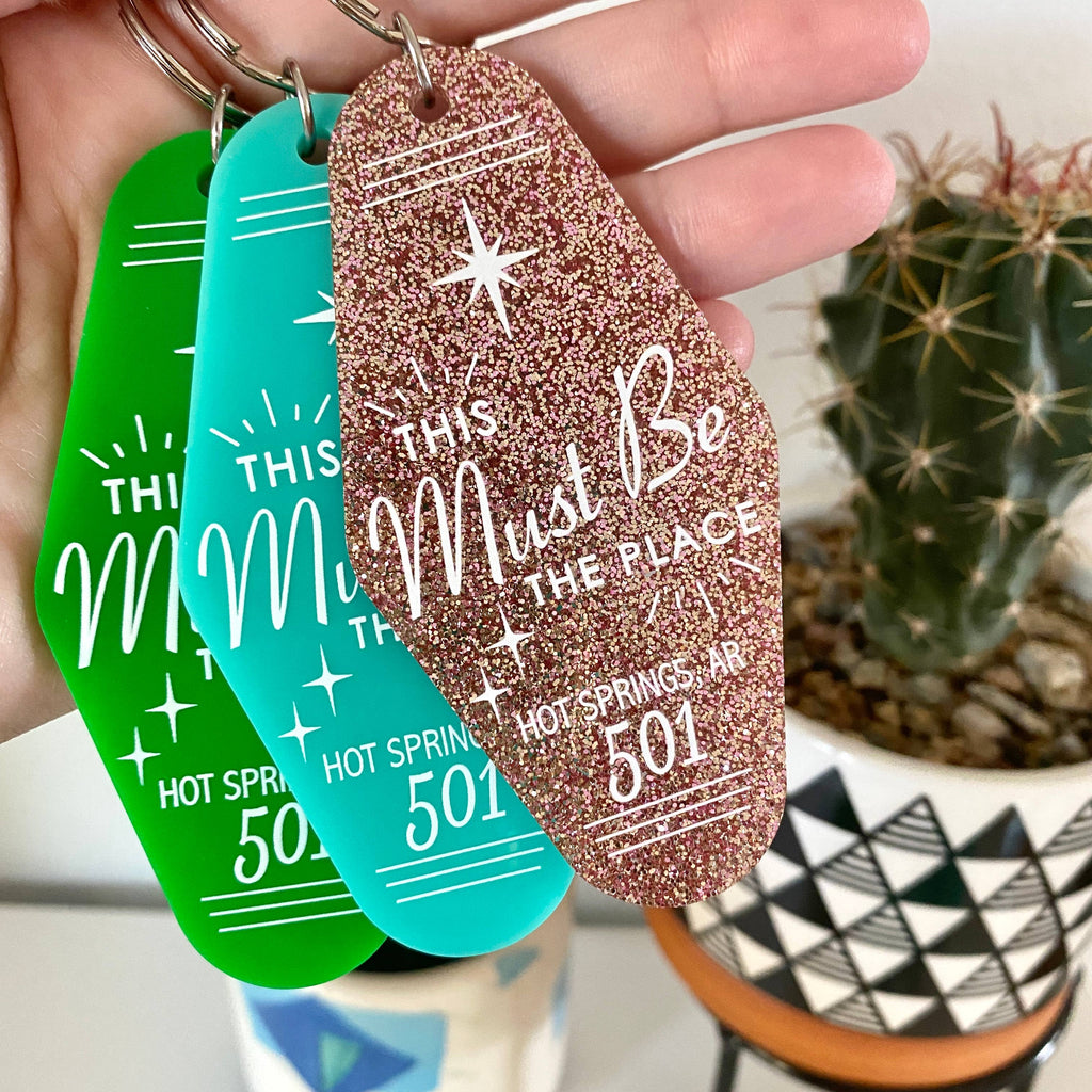 This Must Be the Place Customizable Acrylic Keychain