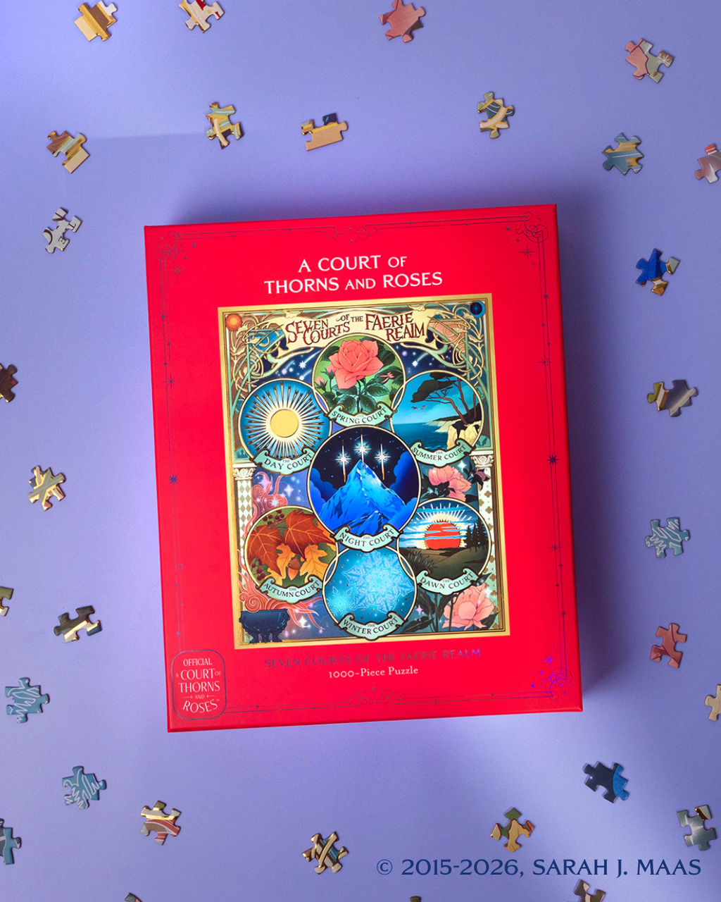 A Court of Thorns and Roses: Official Seven Courts of the Faerie Realm 1000-Piece Puzzle